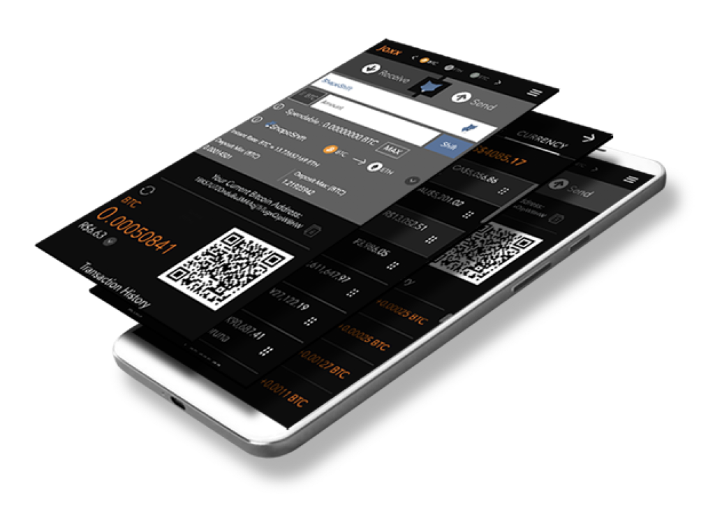Tip: close & reopen Jaxx to see OMX in the wallet selection screen
